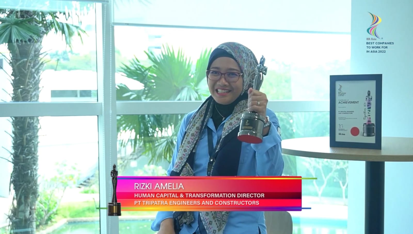 Tripatra Raih Penghargaan Best Companies to Work for in Asia 2022