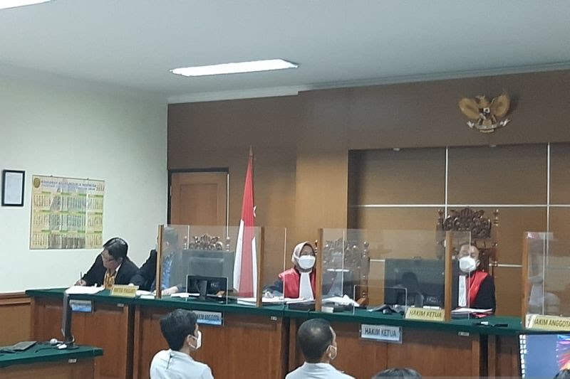 Persidangan kasus PT Sinergi Karya Kharisma (SKK) di Pengadilan Negeri Serang, Banten