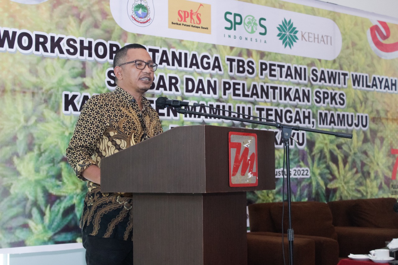  Sekjen Serikat Petani Kelapa Sawit (SPKS) Nasional Mansuetus Darto,