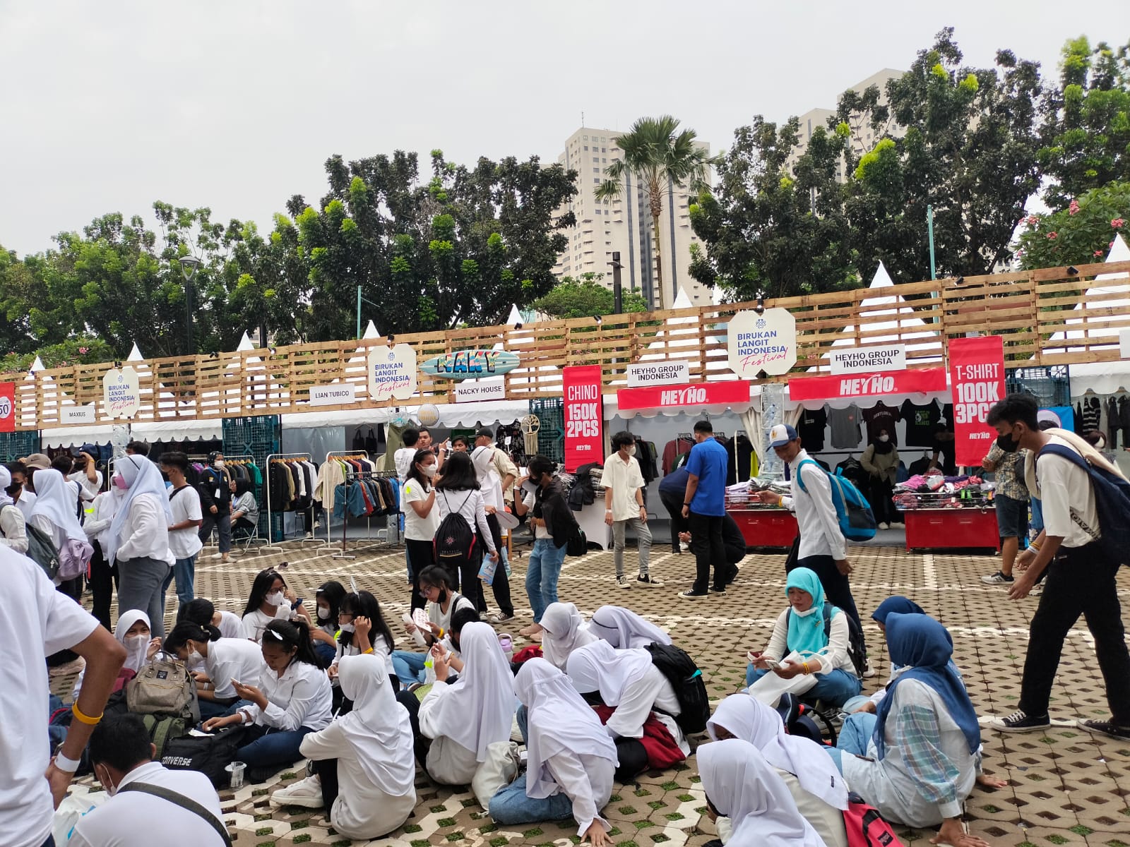 Birukan Langit Indonesia Festival (BLIF) 2022 yang digelar di Jakarta, Jumat (26/8/2022)