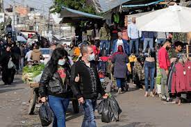 Suasana Pasar di Beirut, Libanon.  