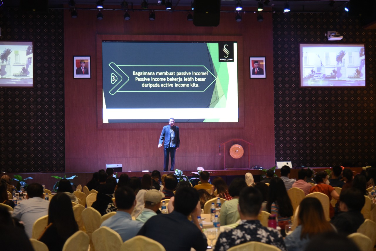 Sesi workshop Tung Desem Waringin (TDW) yang digelar di Aston Batam Hotel & Residence, Sabtu (13/8).