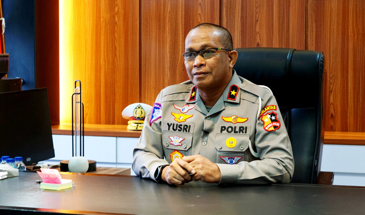 Dirregident Korlantas Polri Brigjen POl Yusri Yunus