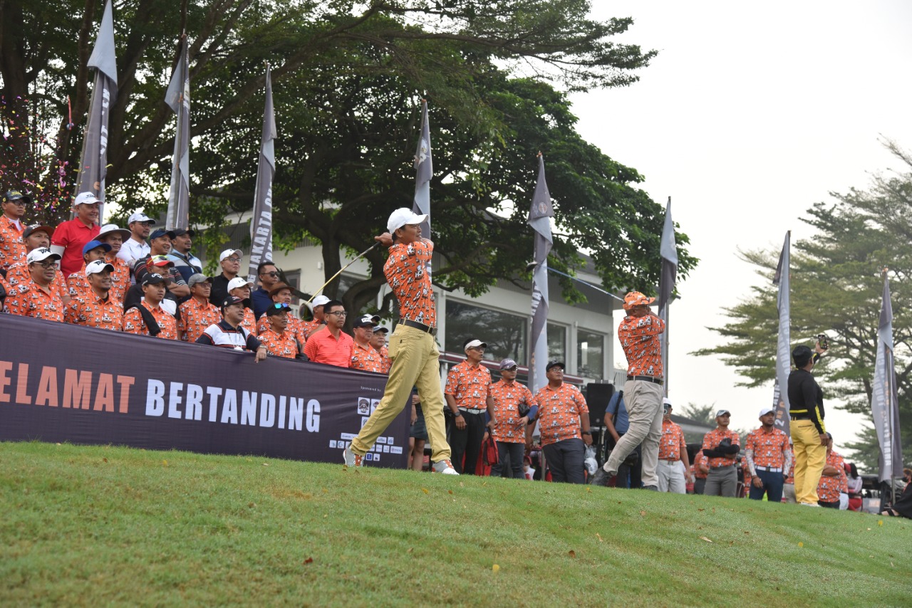 2nd Golf Tournament 2022 yang digelar H.O.G Anak Elang Jakarta Chapter di Royale Jakarta Golf Club berlangsung sukses.