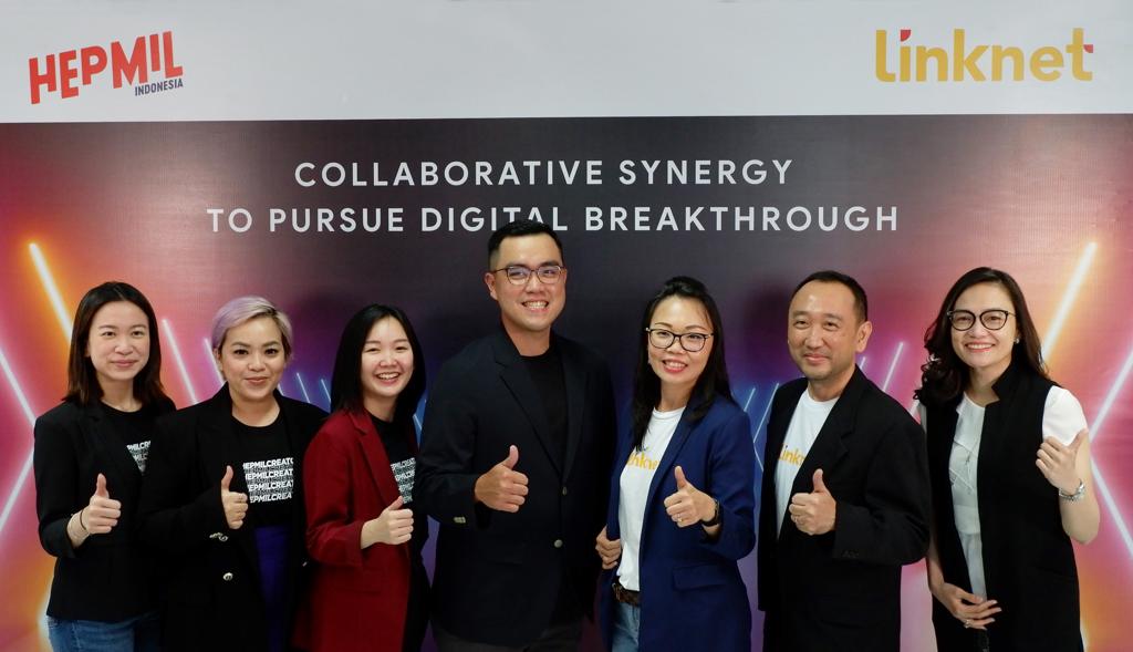 PT Link Net Tbk resmi menggandeng Hepmil Media dalam menyediakan layanan broadband, media dan solusi yang inovatif.