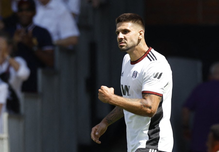 Striker Fulham Aleksandar Mitrovic