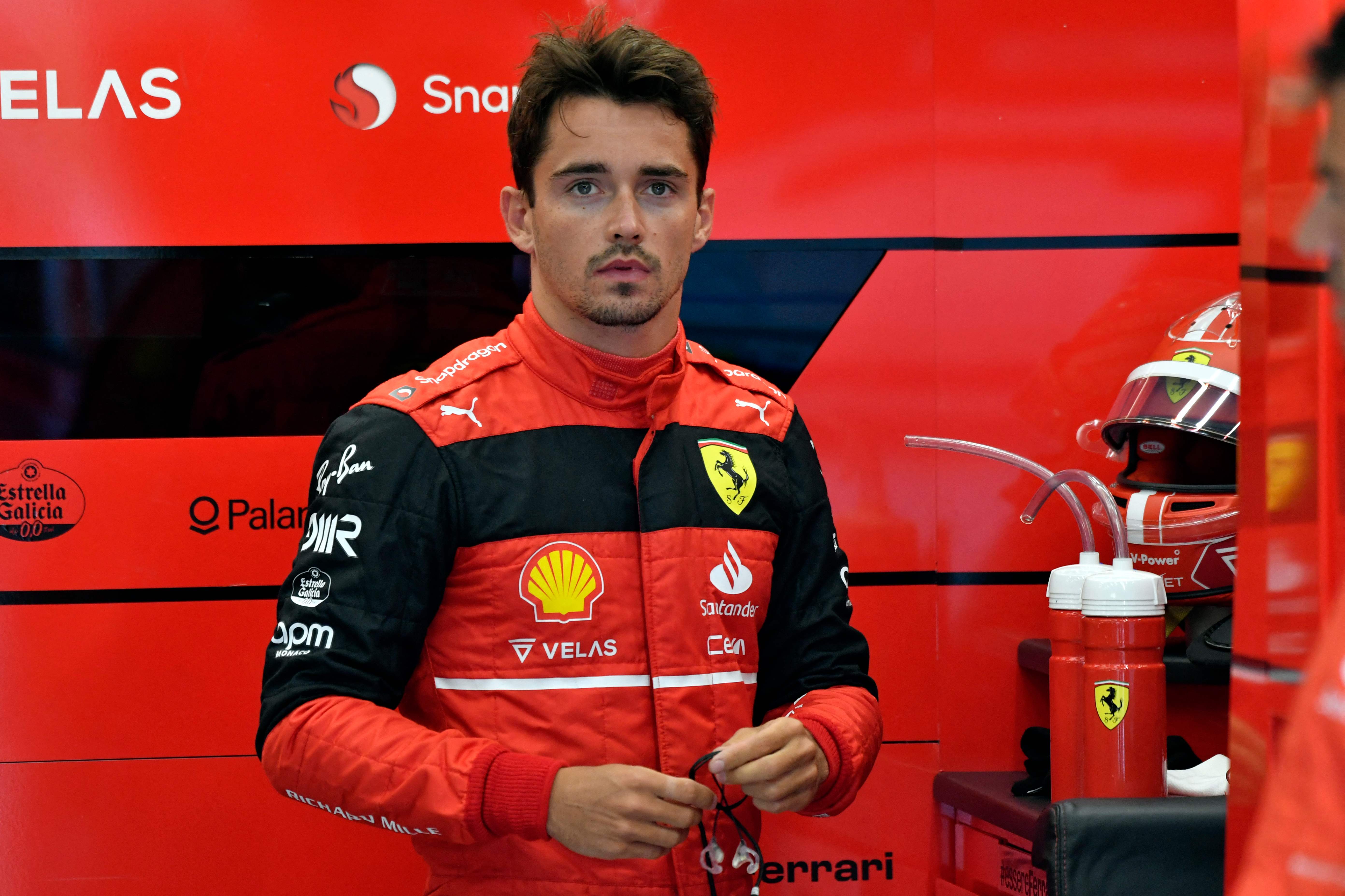 Pembalap F1 Ferrari Charles Leclerc