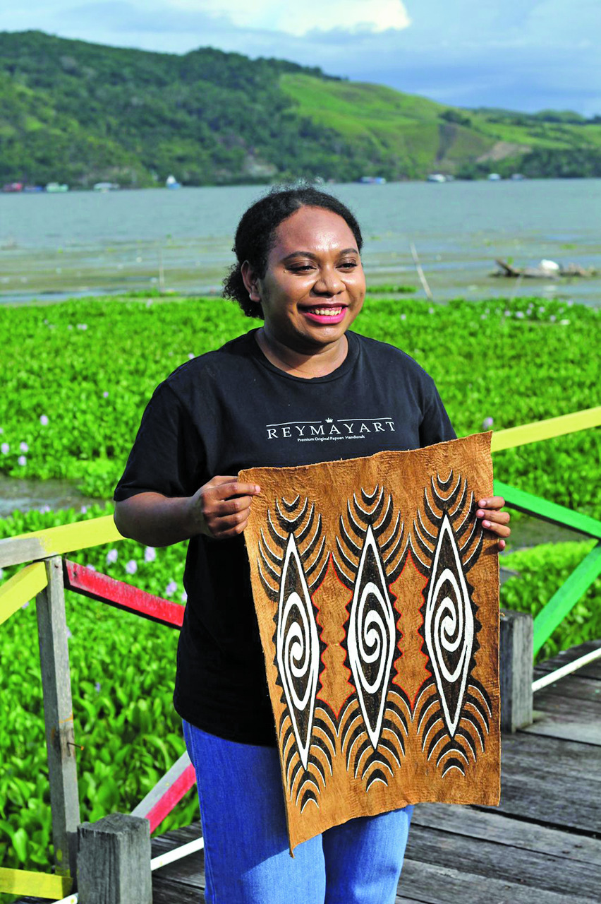 Pemilik Reymay Art Serra Esterlin Ohee.