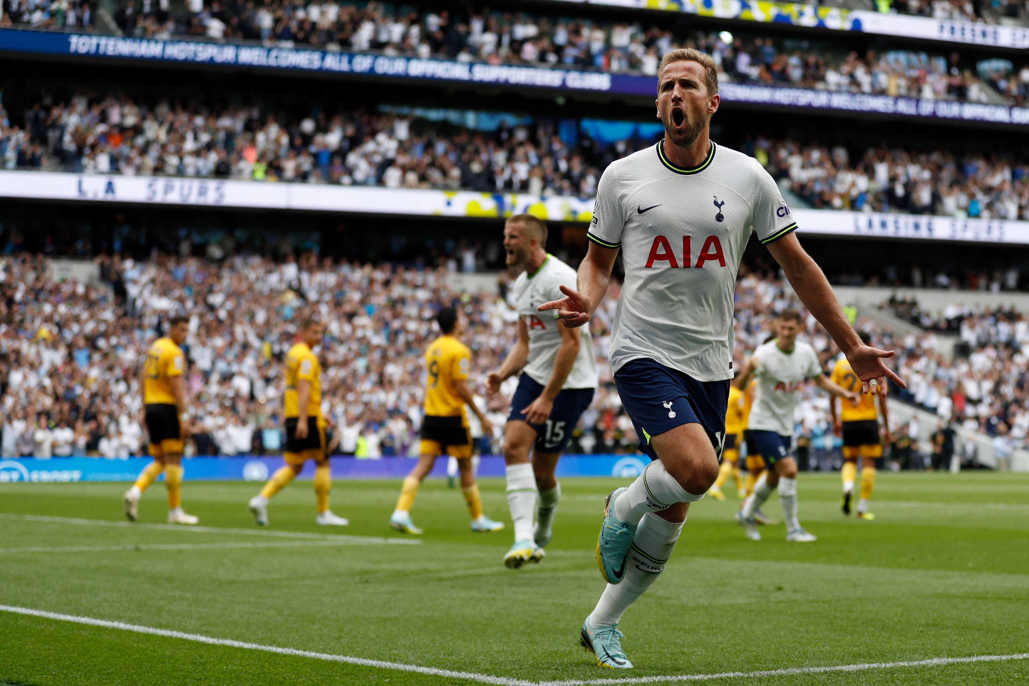 Bawa Tottenham Tundukkan Wolverhampton, Kane Cetak Rekor Liga Primer  