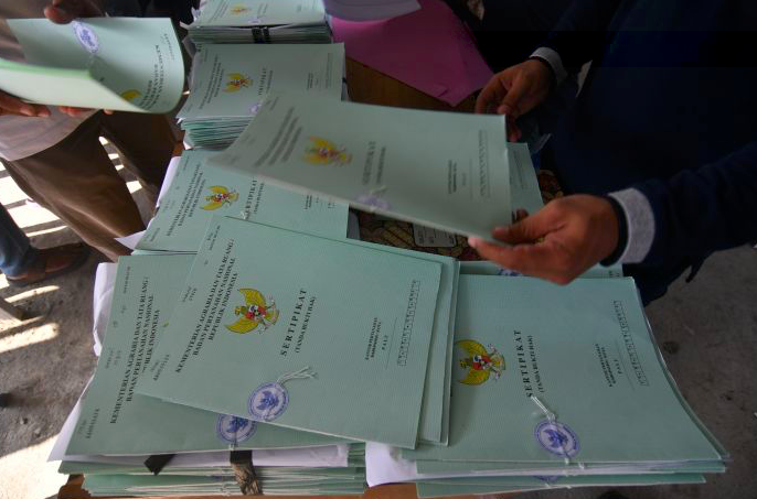 Buku Pertanahan Elektronik akan Diterapkan di 2023