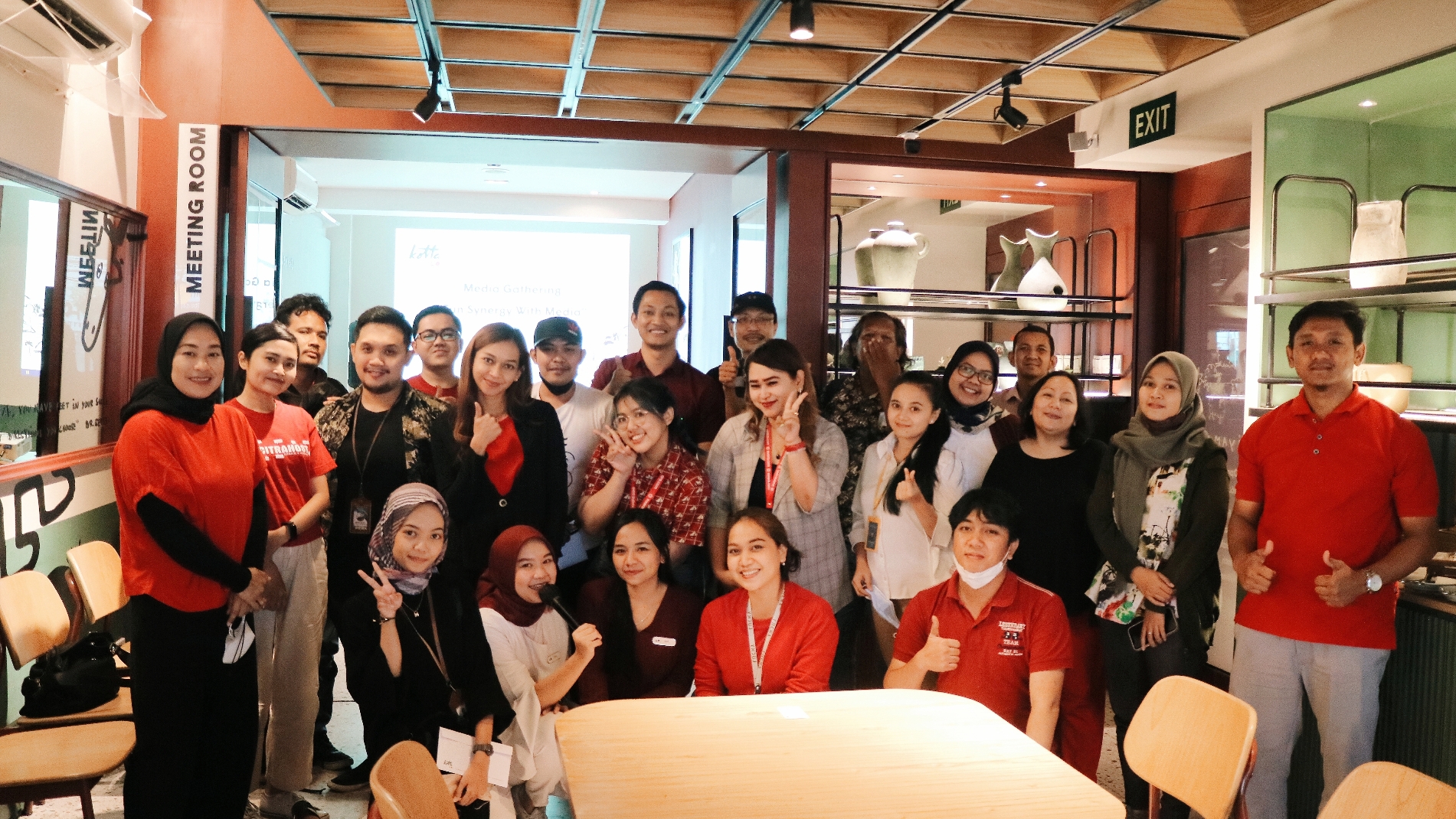 Peringati HUT ke-77 RI, Kotta GO Hottel Yogyakarta mengadakan Media Gathering pada Selasa (16/8). 