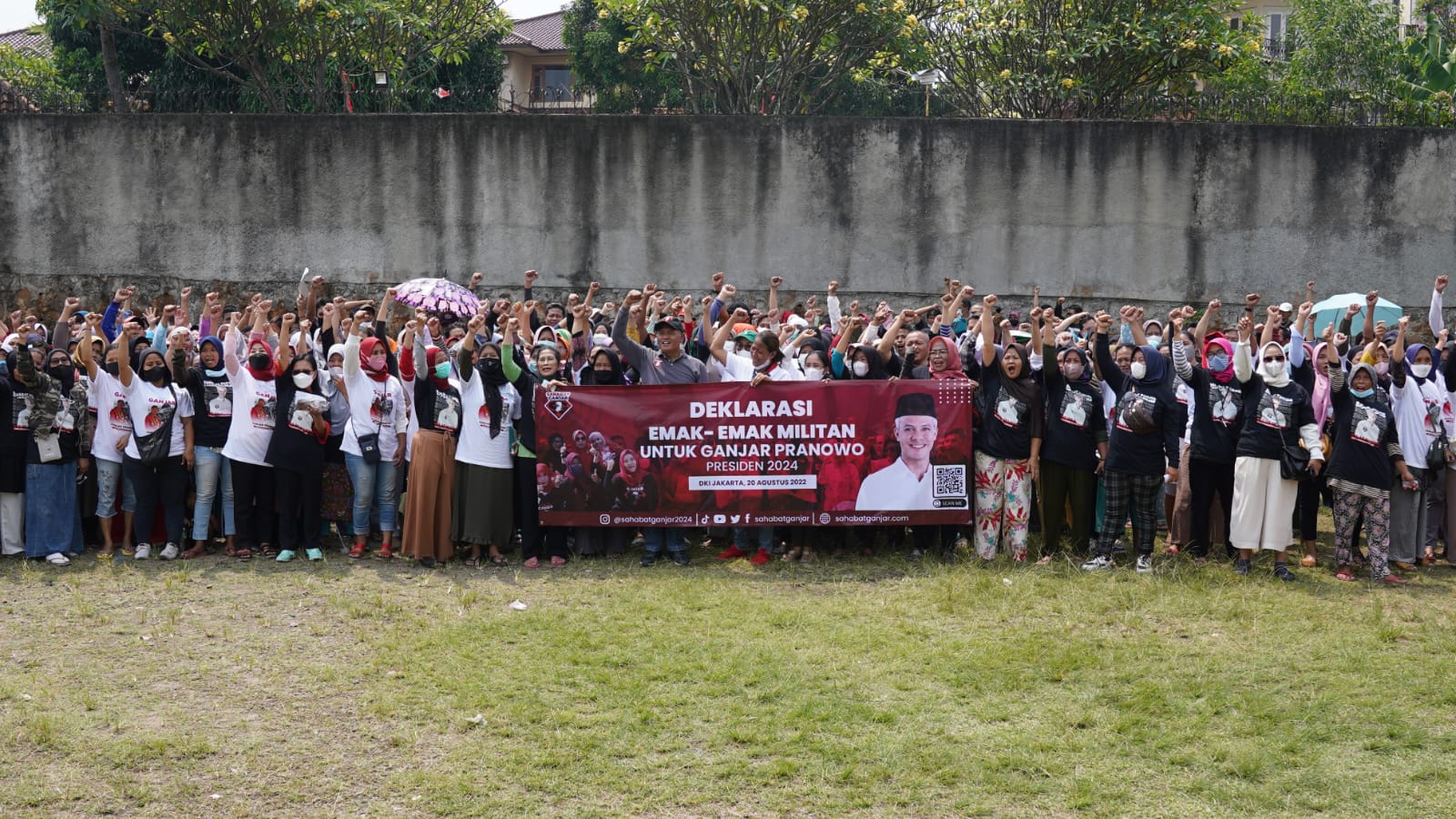 Kegiatan Sahabat Ganjar di DKI Jakarta.