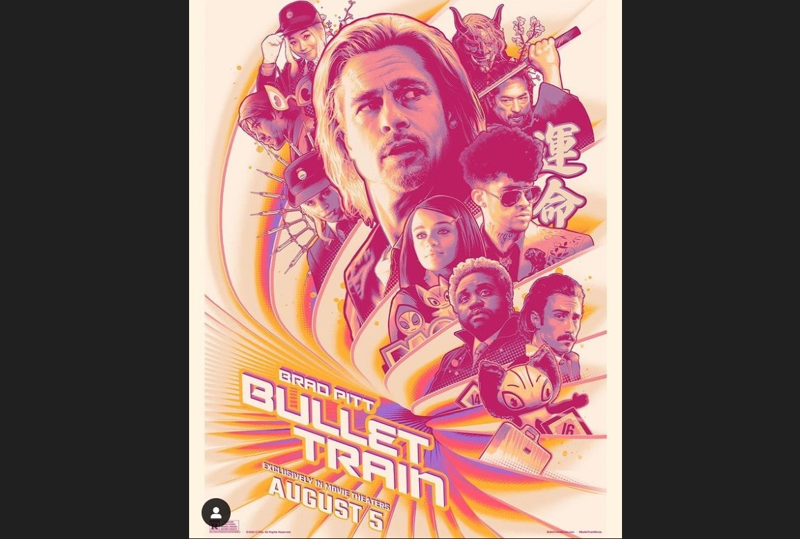 Poster film Bullet Train