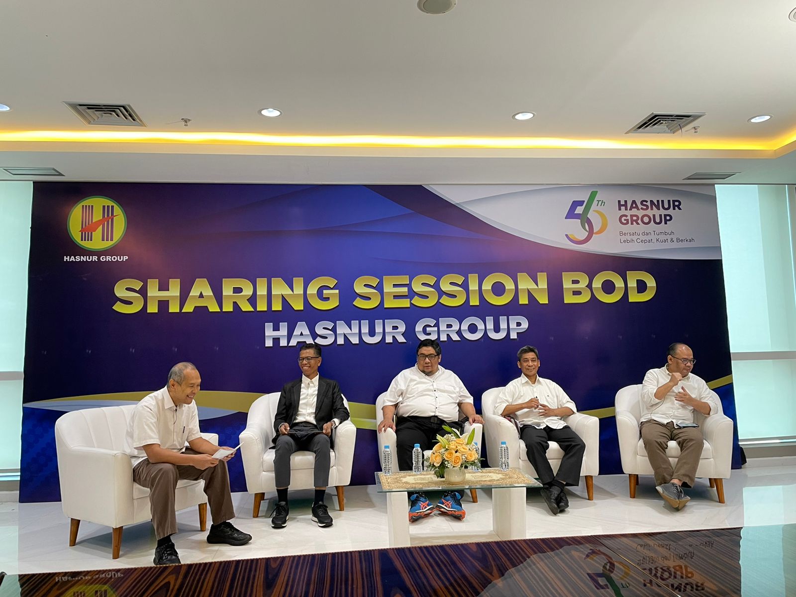 Acara Sharing Session yang digelar Hasnur Group. 