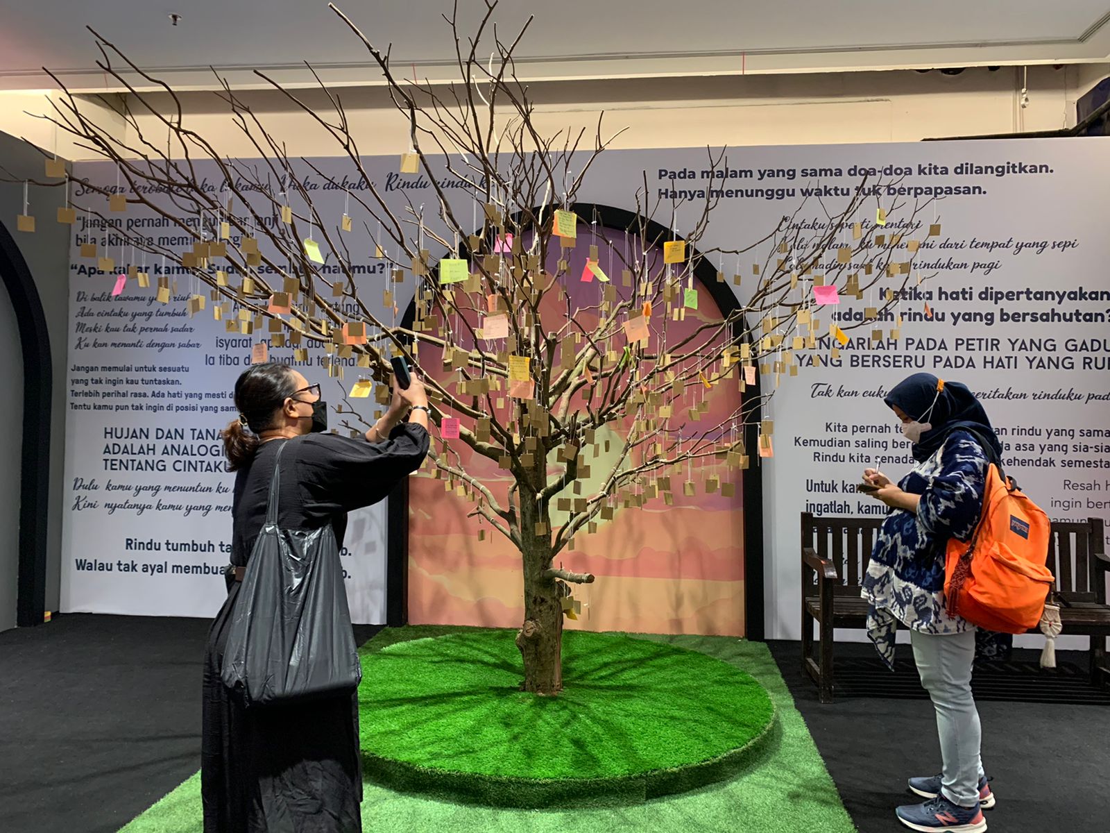 Yang Terdalam Hadirkan Pohon Harapan di Pop Art Jakarta 2022