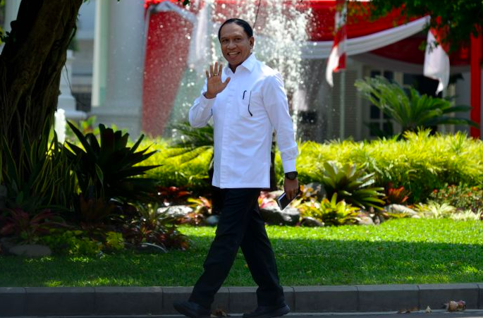 Menteri Pemuda dan Olahraga Zainudin Amali.