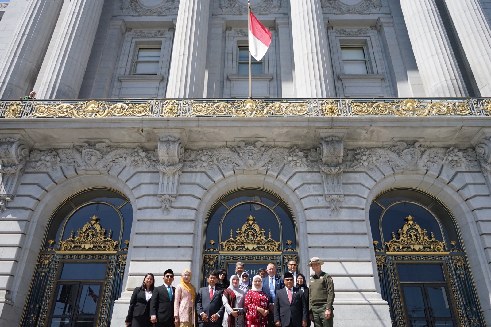 Peringatan HUT Kemerdekaan ke-77 RI di KJRI San Fransisco