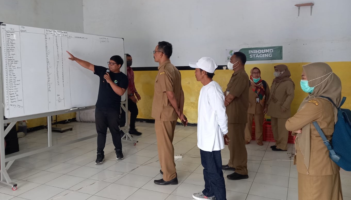Acara peresmian ECF Malang, yang terletak di Kecamatan Tumpang, Malang.