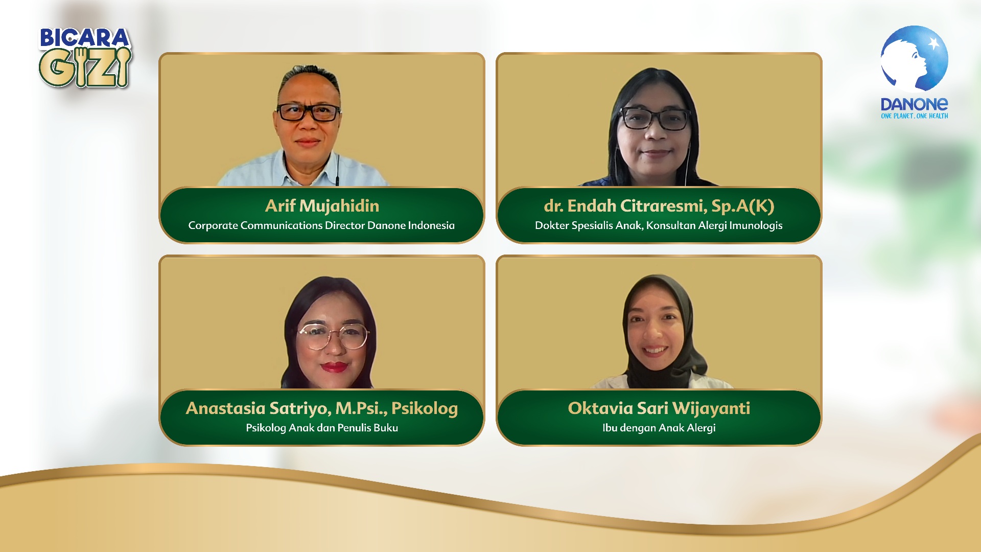 Kegiatan edukasi ‘Bicara Gizi’ dengan topik ‘Peran Serat Terhadap Kesehatan Saluran Cerna dan Alergi pada Anak’, Selasa (23/08), 