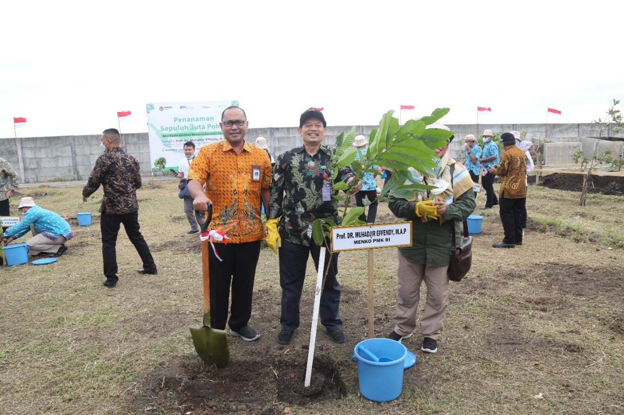 Gerakan menanam pohon. 