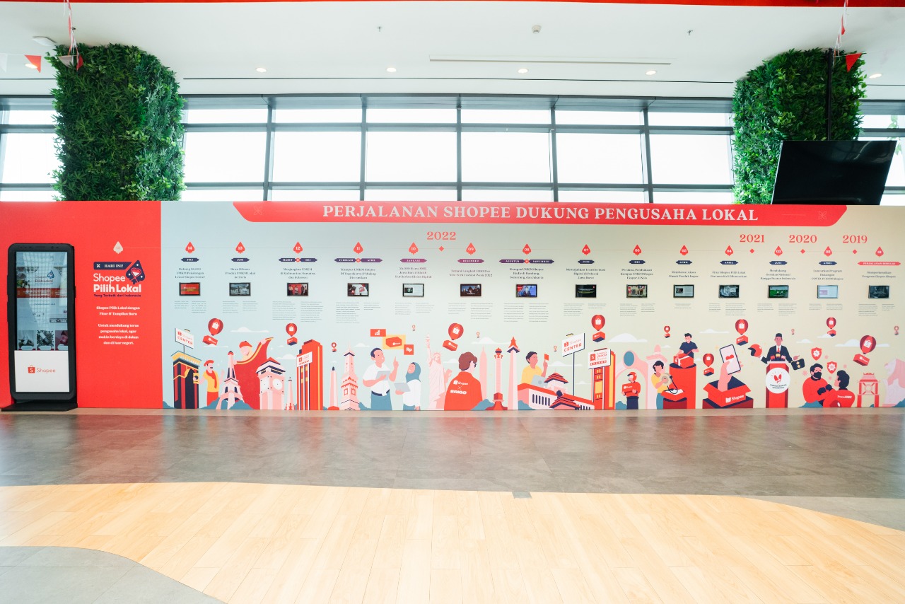 Selain memudahkan pencarian produk lokal berkualitas, fitur itu juga membantu para pengusaha lokal untuk mendapatkan akses pada pelatihan.