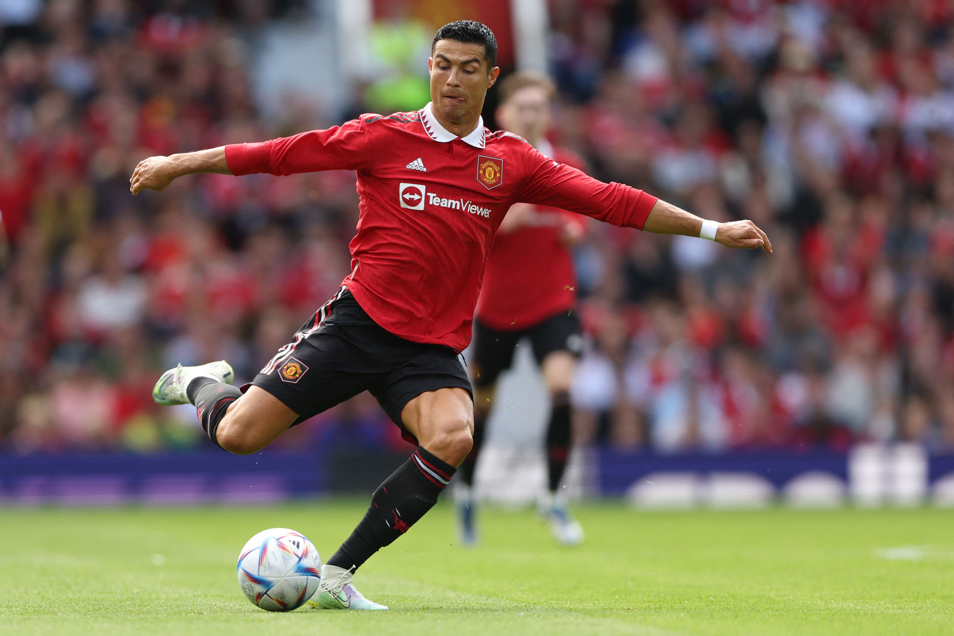 Pemain Manchester United Cristiano Ronaldo