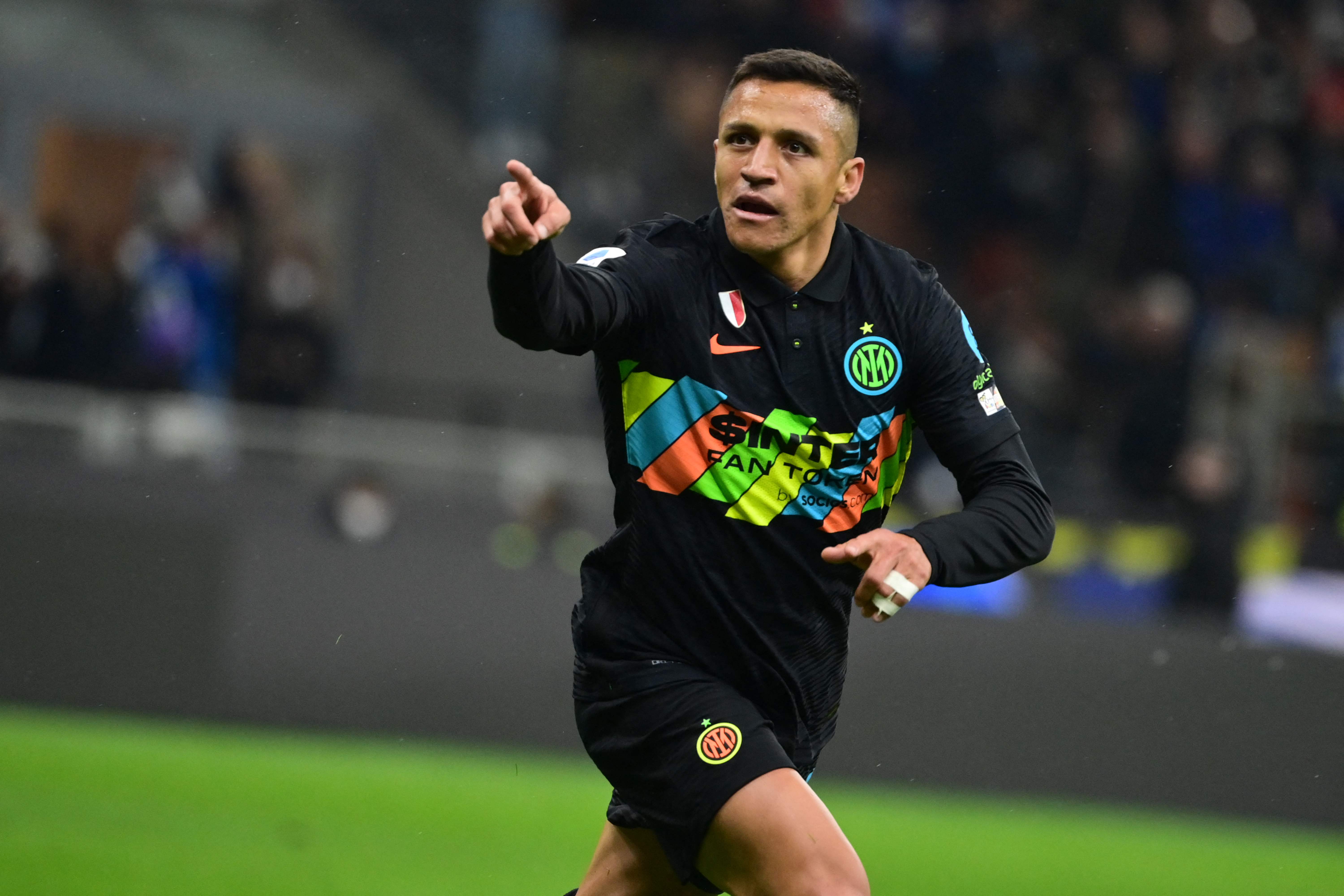 Penyerang Inter Milan Alexis Sanchez