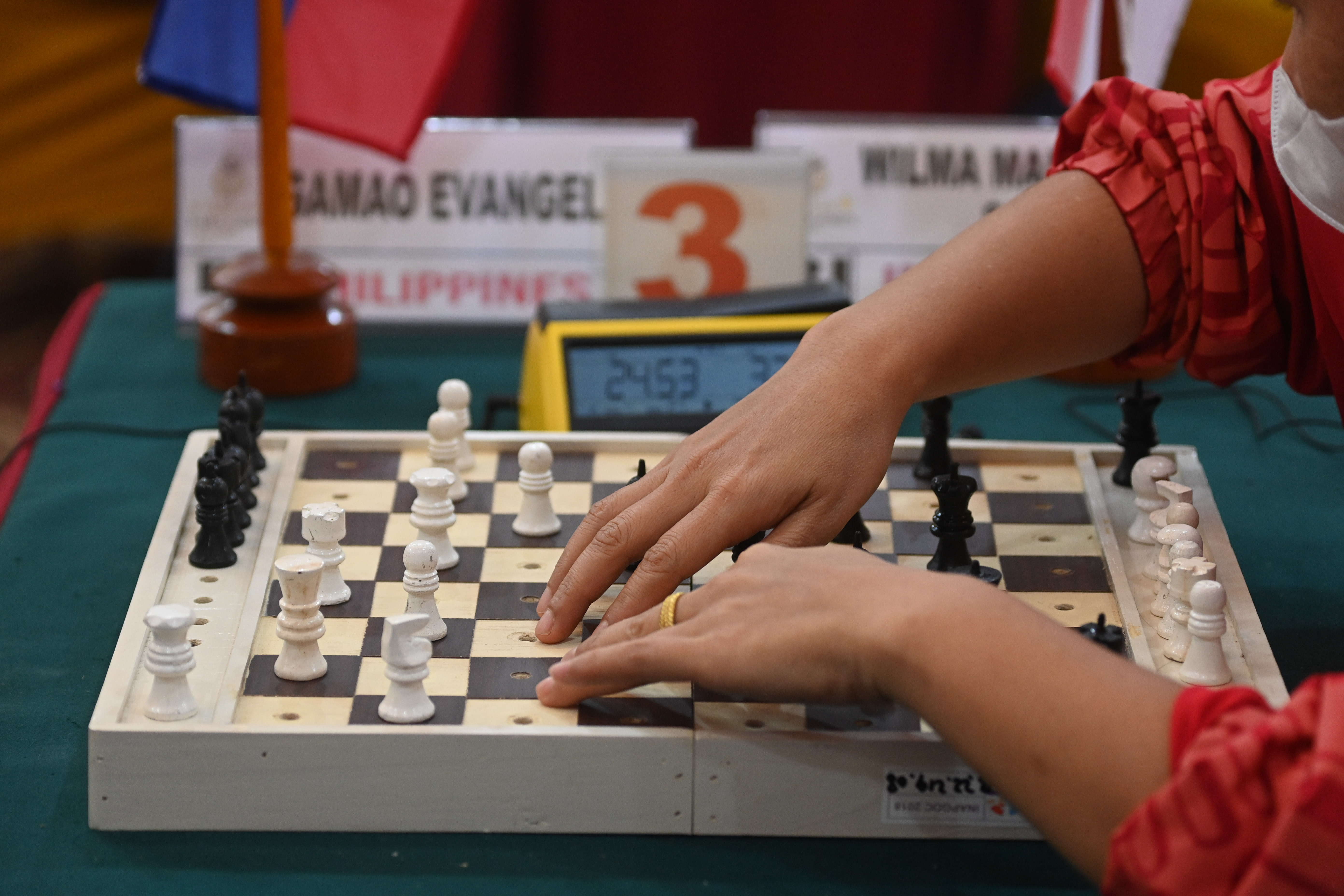 Ilustrasi pertandingan catur