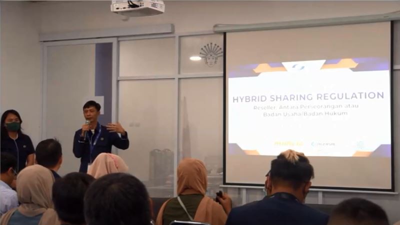 Diskusi edukasi mengenai aspek hukum bisnis Reseller