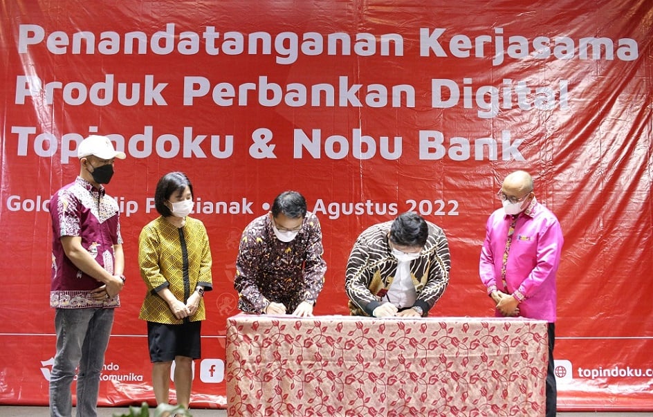 Nobu Bank Gandeng Topindoku Dukung Permodalan Usaha Mikro