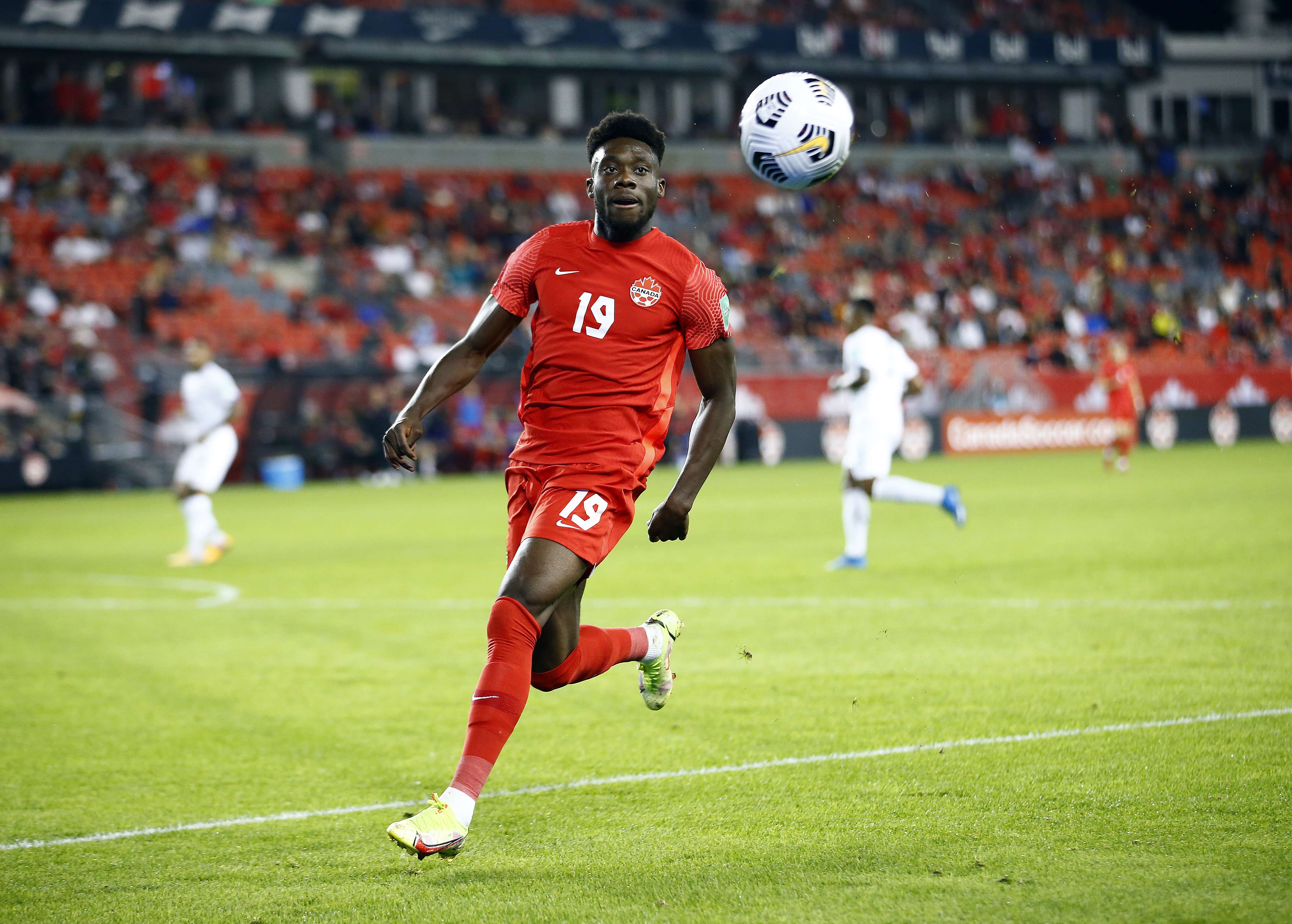 Pemain timnas Kanada Alphonso Davies