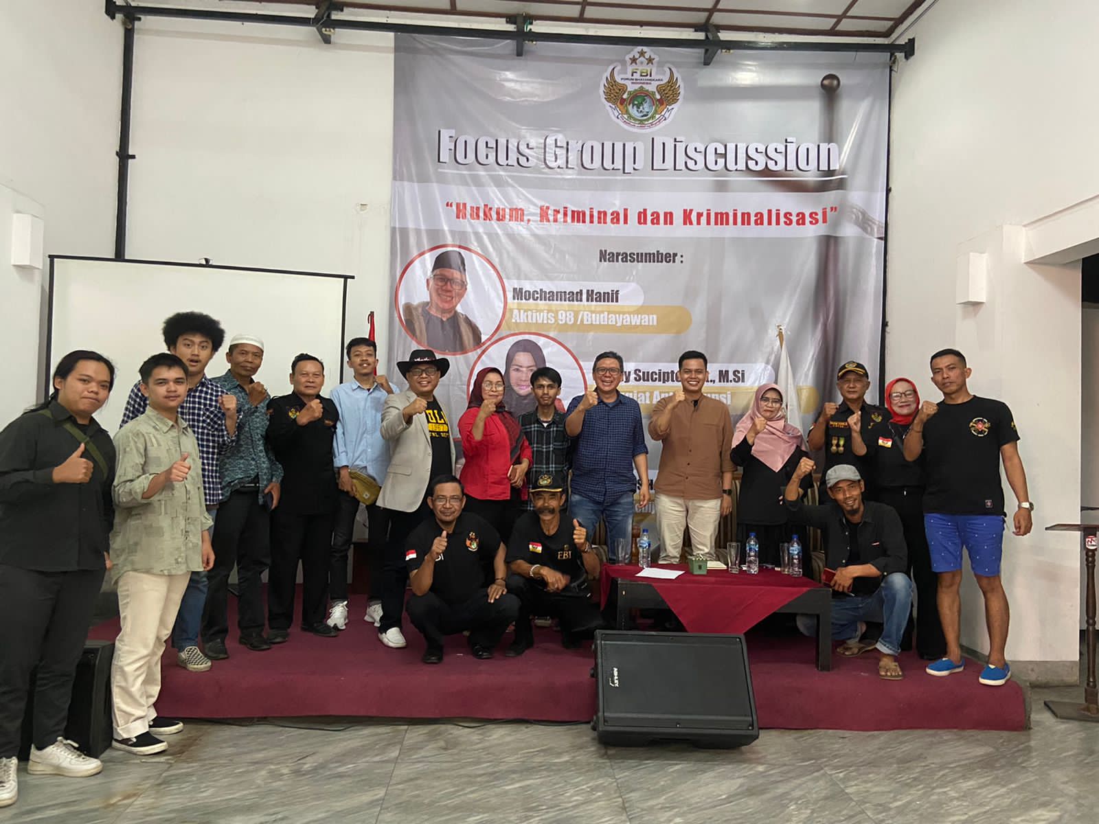 Forum Bhayangkara Indonesia menggelar FGD terkait gratifikasi di Bandung