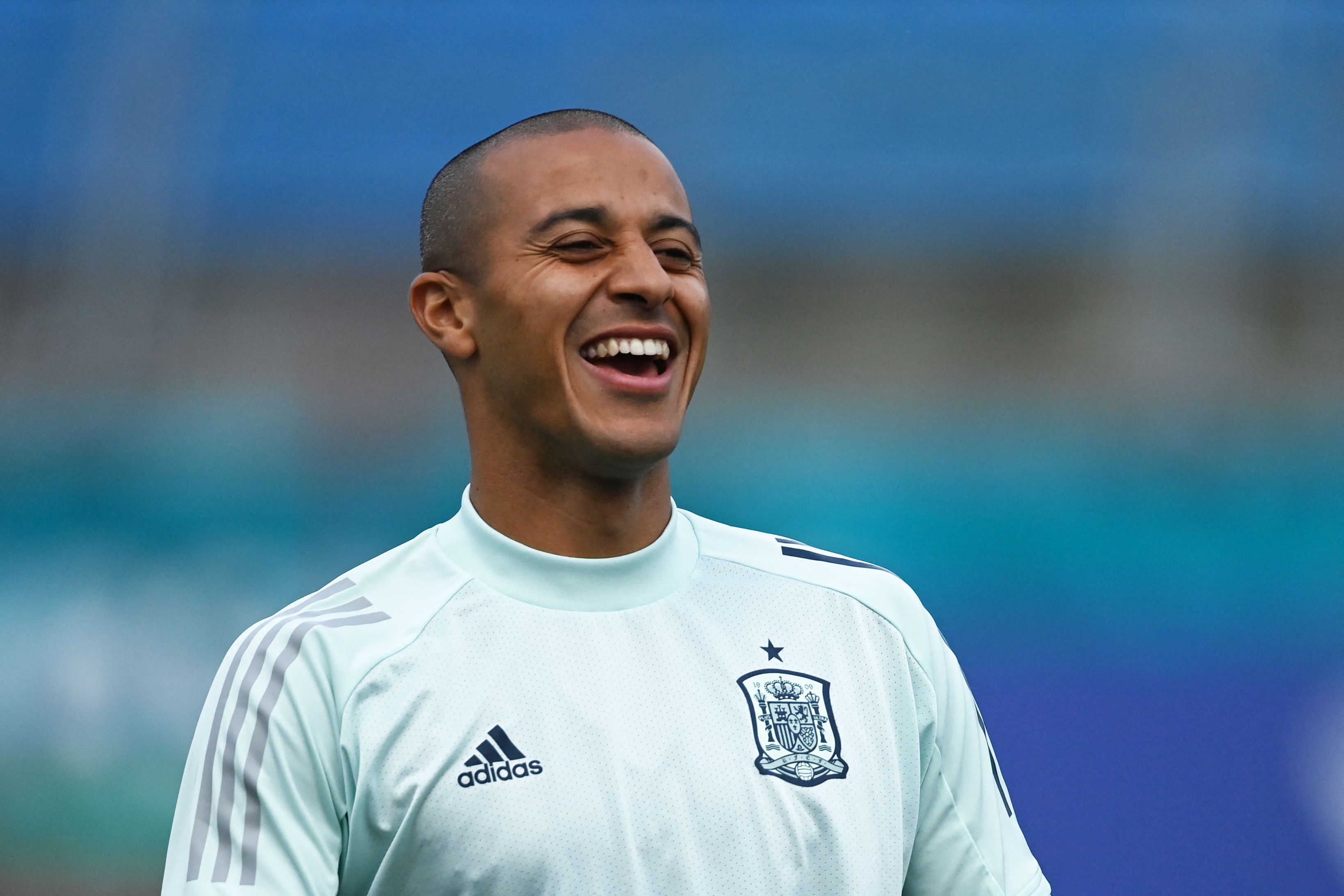 Pemain Spanyol Thiago Alcantara