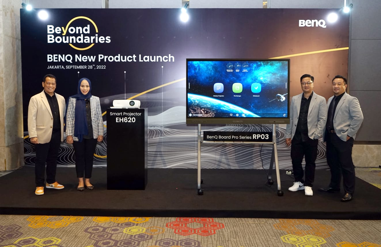 BenQ Indonesia meluncurkan dua produk terbarunya di Hotel Holiday Inn Kemayoran, Jakarta, Rabu (28/9). 