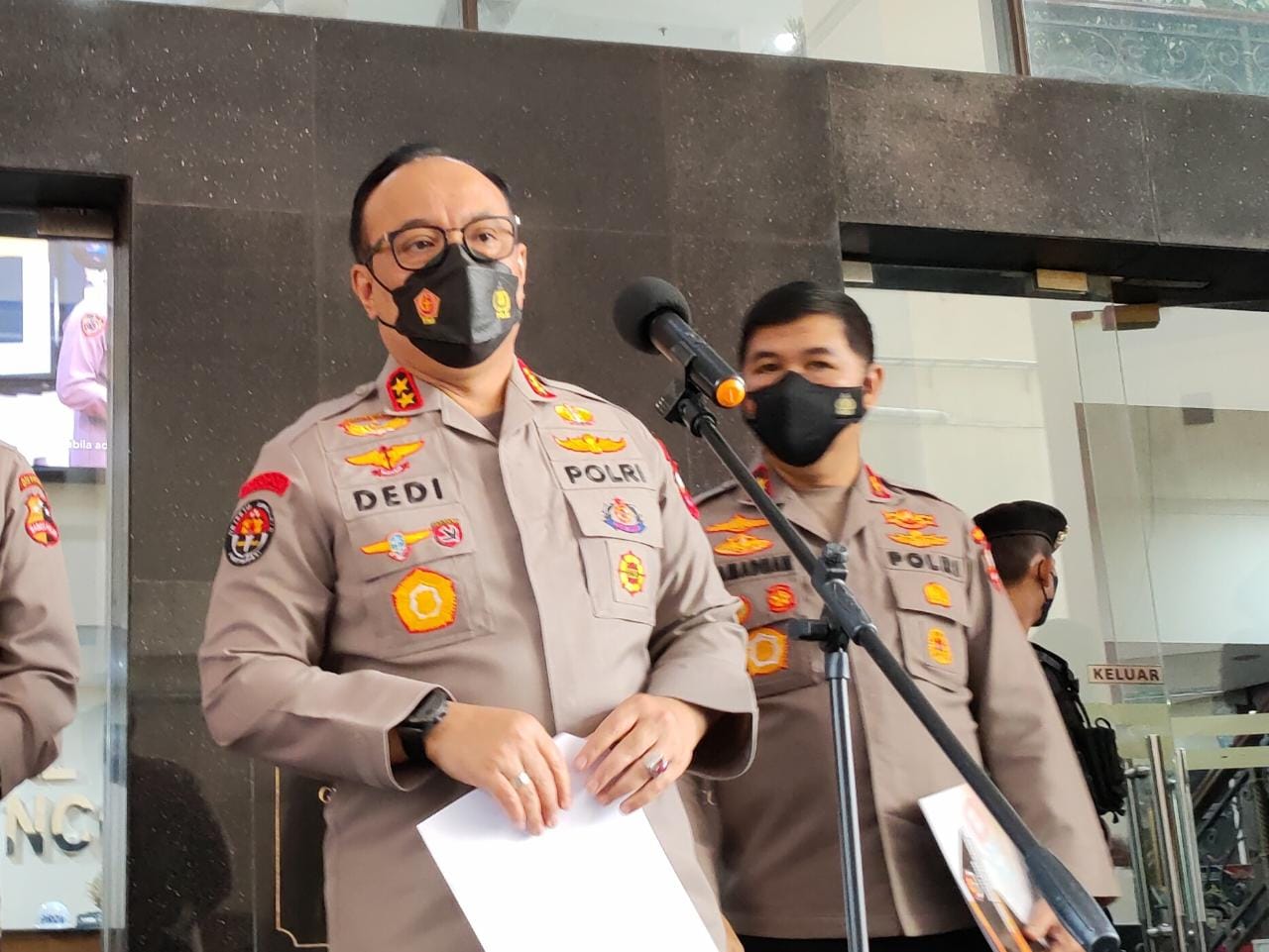 Kadiv Humas Polri Irjen Dedi