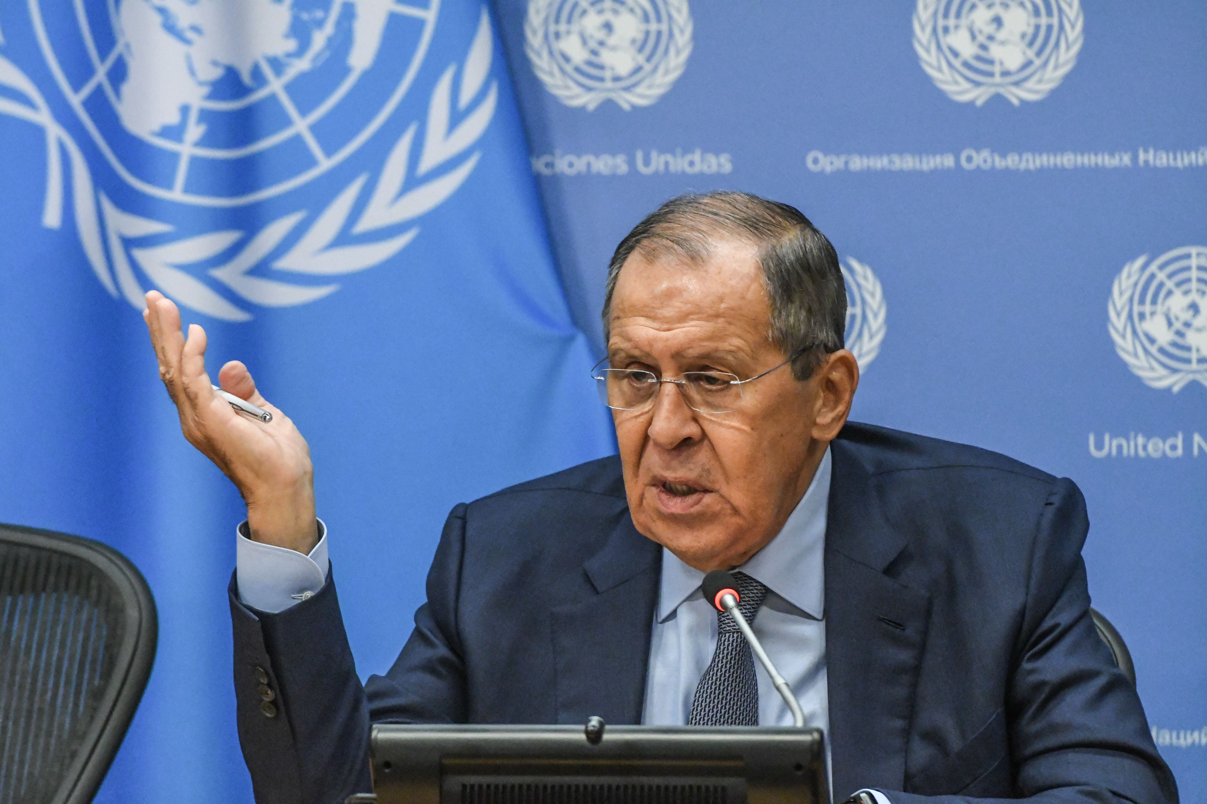 Menteri Luar Negeri Rusia Sergey Lavrov.
