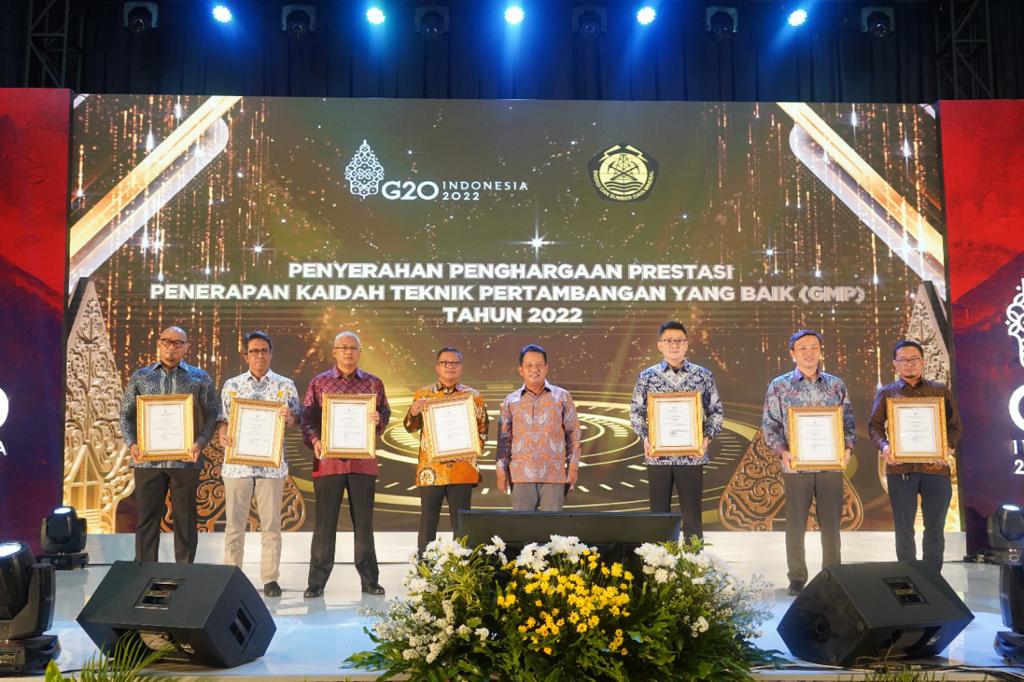 PT MHU Raih Lima Penghargaan Kaidah Pertambangan dari Kementerian ESDM