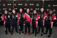 Tim Mitsubishi Ralliart untuk ajang AXCR 2022