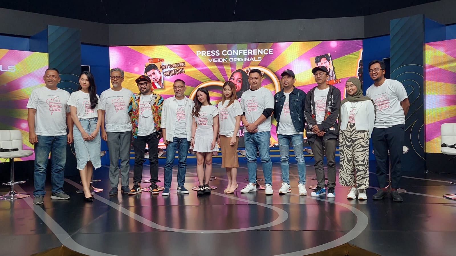 Para pemain Menggapai Ikatan Cinta.