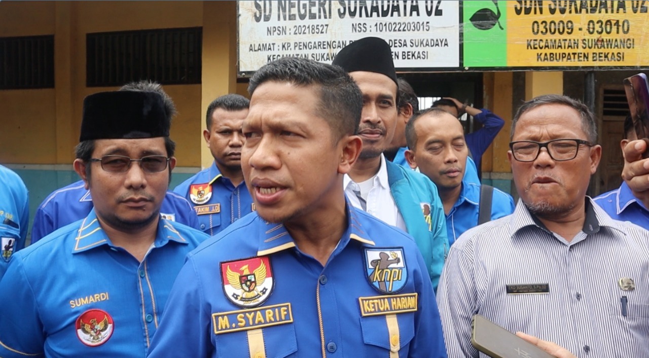 Ketua Harian DPP KNPI, Muhaimin Syarif.