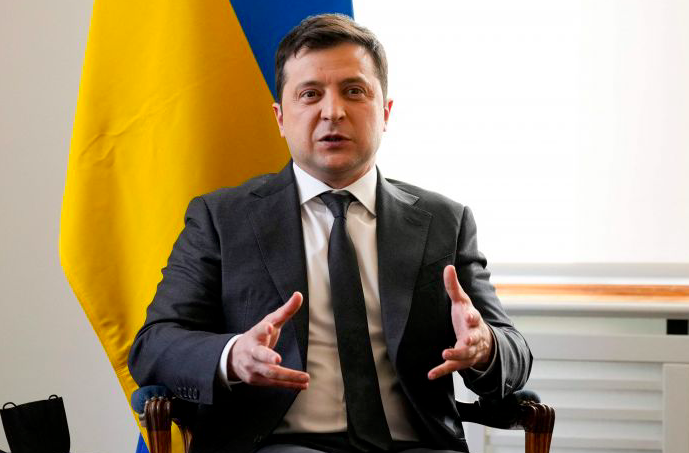 Presiden Ukraina Volodymyr Zelenskyy.