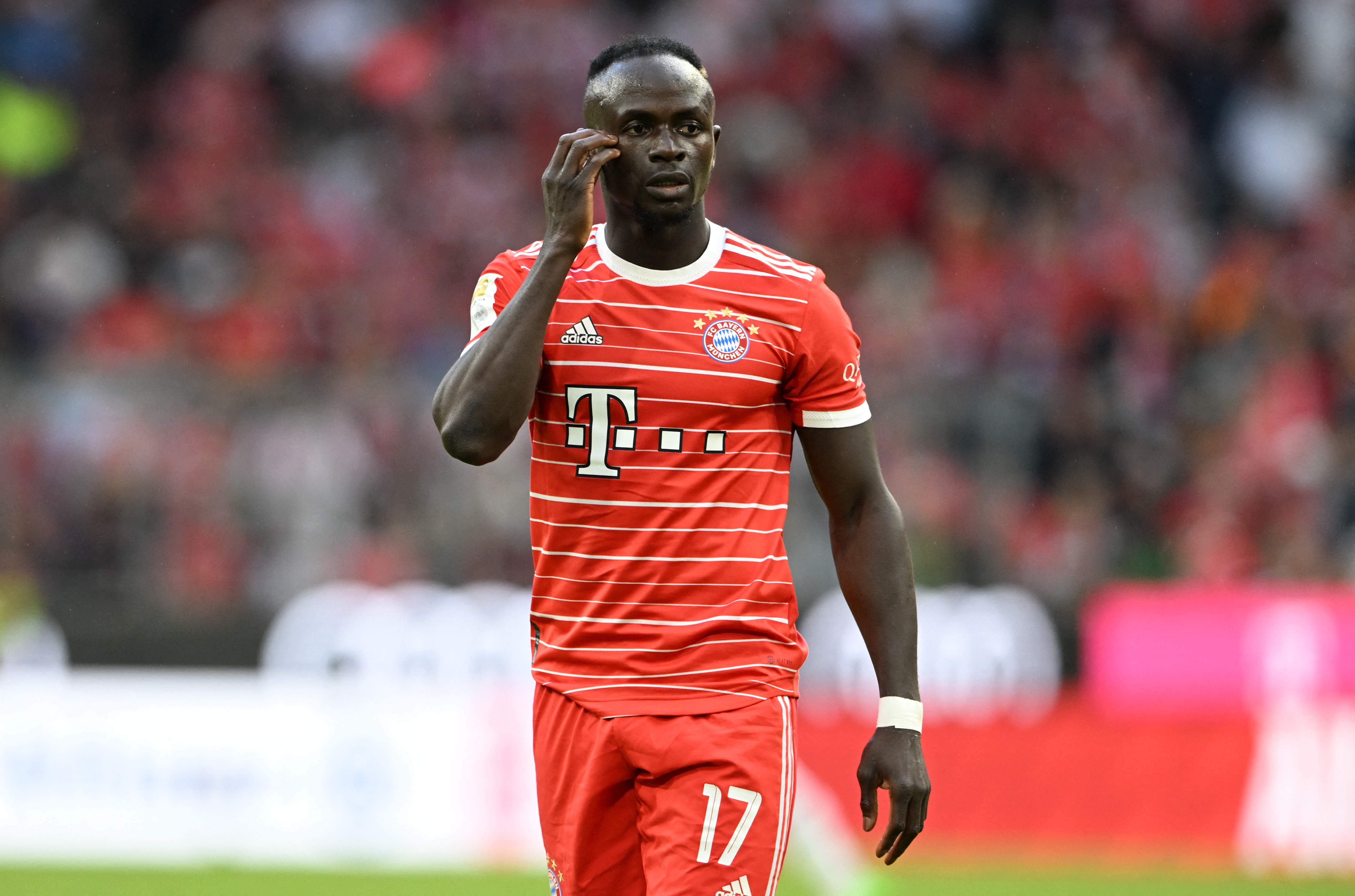 Striker Bayern Muenchen Sadio Mane