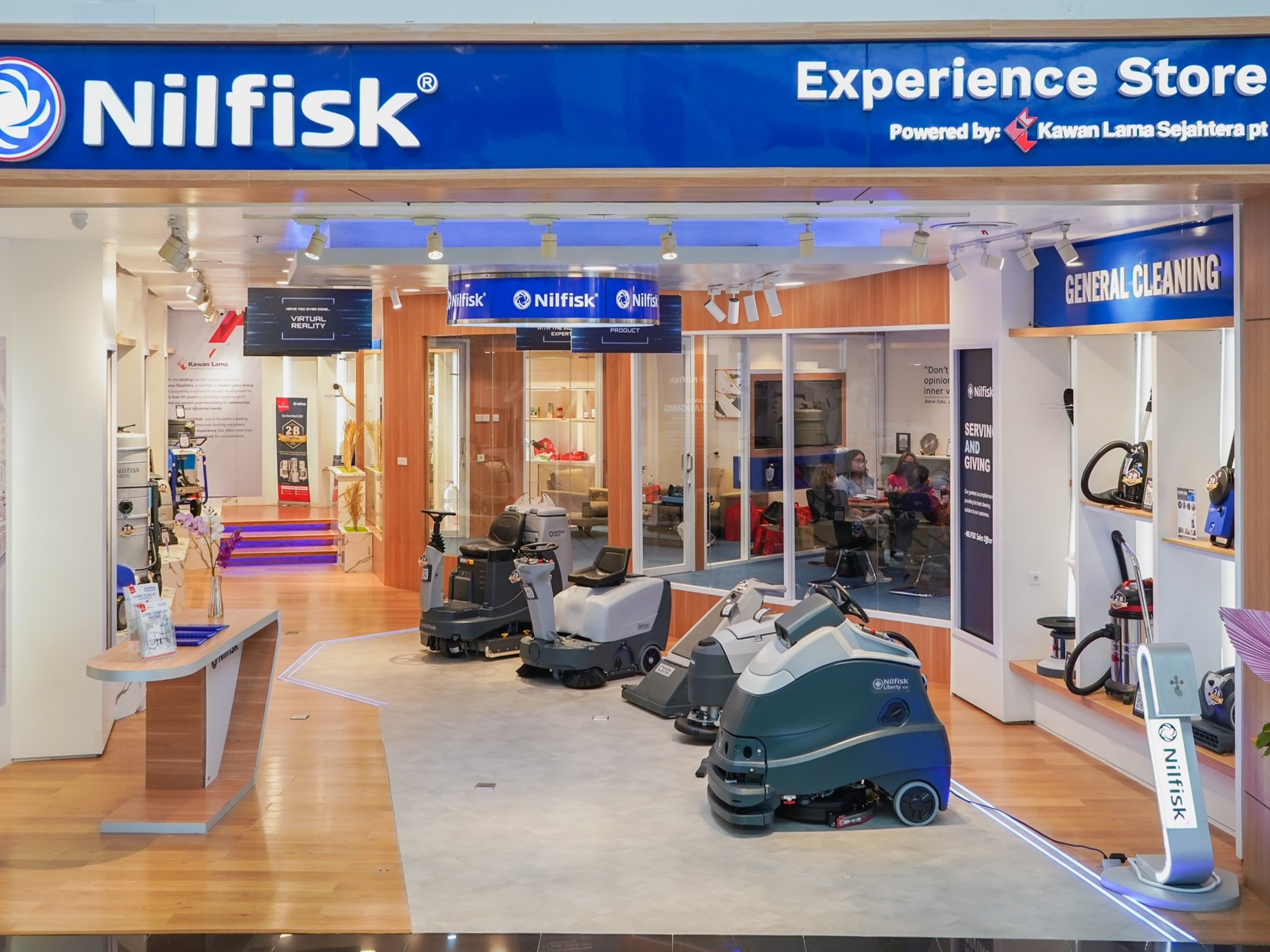 Nilfisk Experience Store Tampilkan Keunggulan Teknologi Perlengkapan Kebersihan 