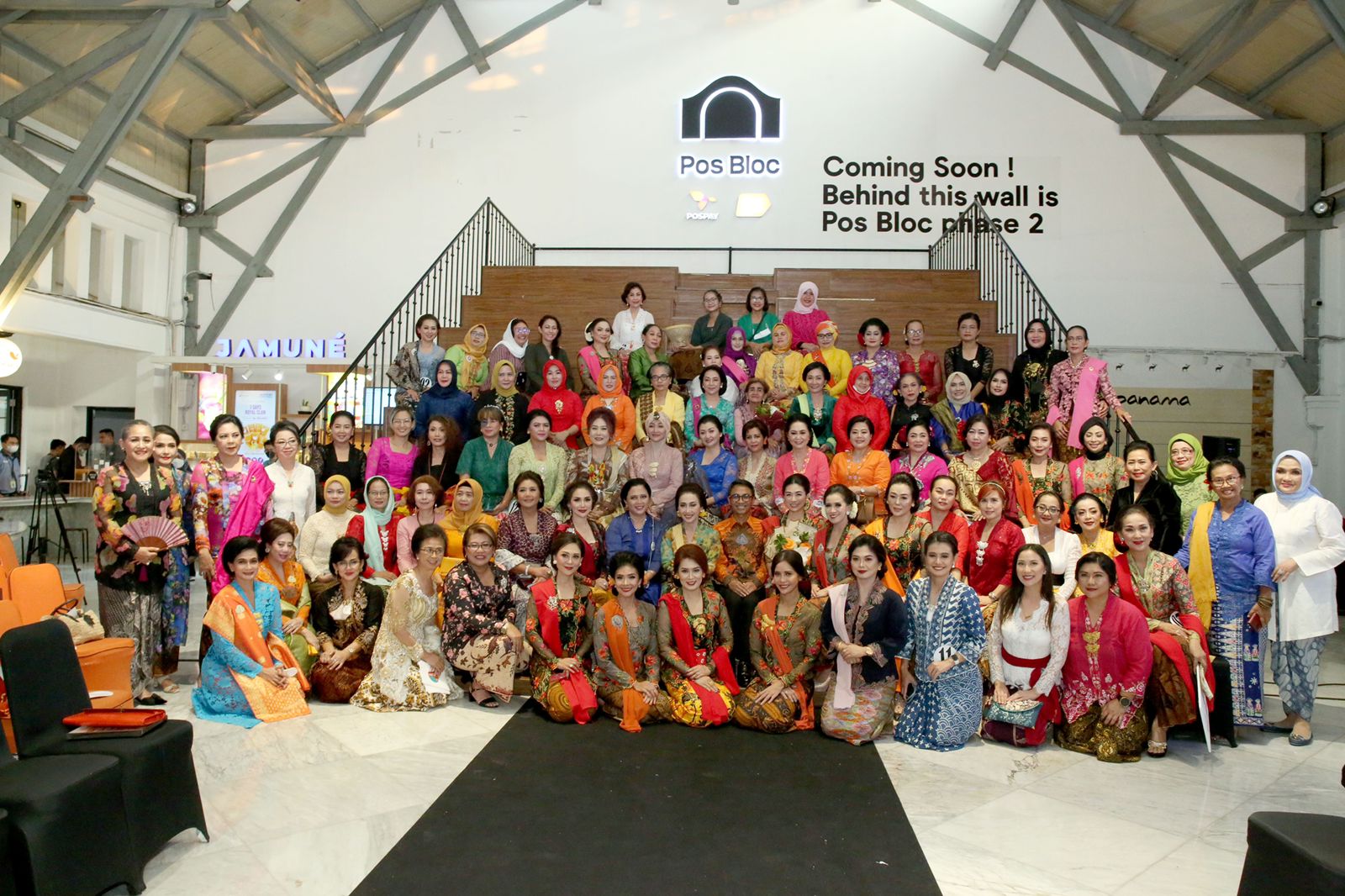 Barisan Berkebaya me-luncurkan website barisanberkebaya.com pada Rabu (21/9) di Posbloc, Pasar Baru, Jakarta