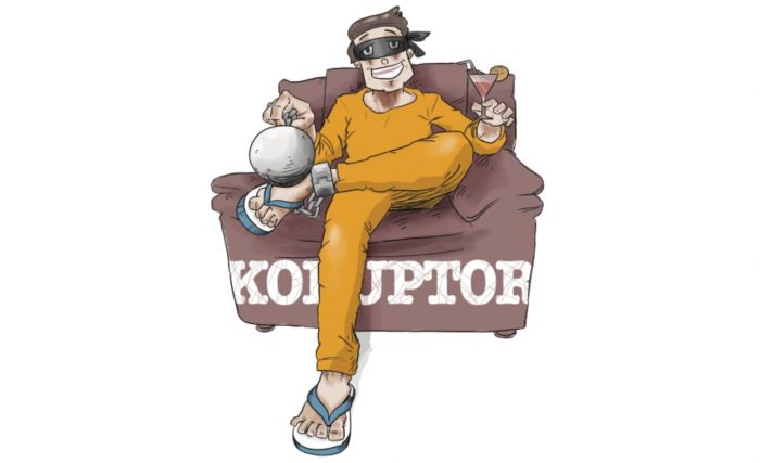 Ilustrasi narapidana korupsi