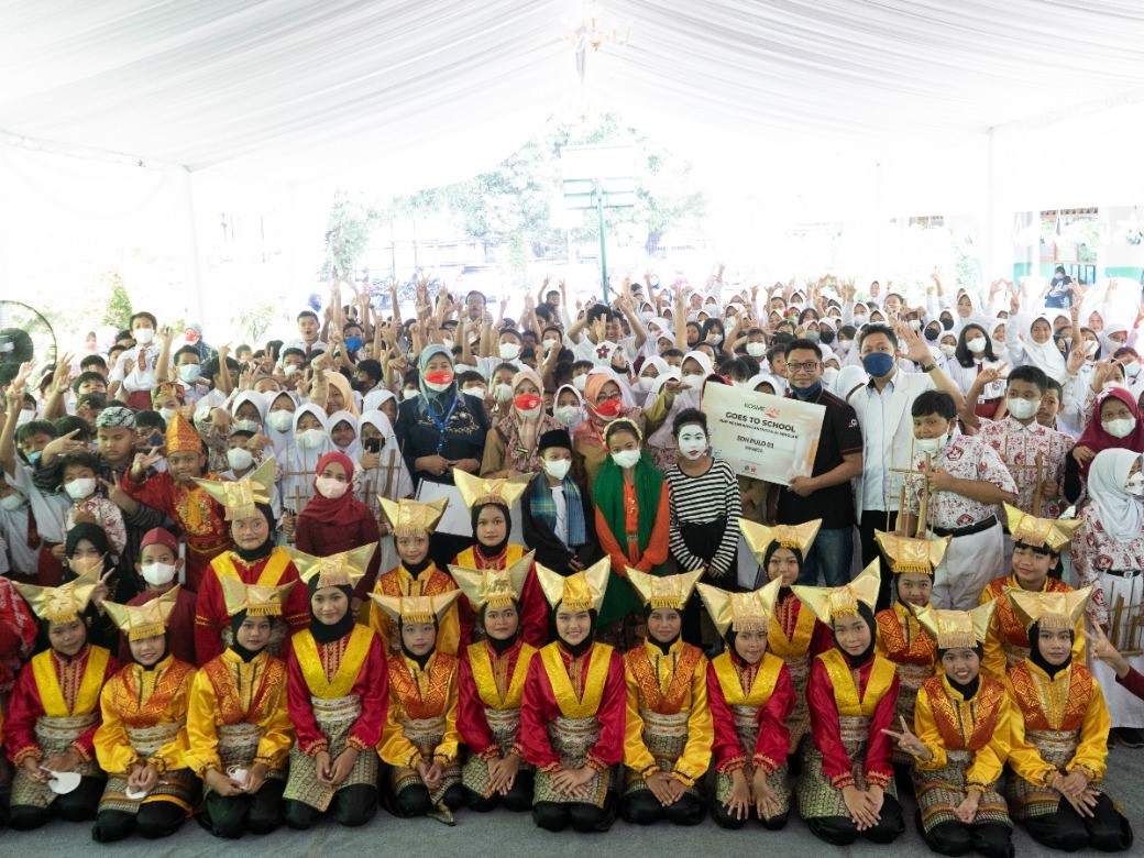 Setelah hadir di beberapa kota, rangkaian Kosmecare Goes to School hadir di DKI Jakarta pada 26-27 September 2022.