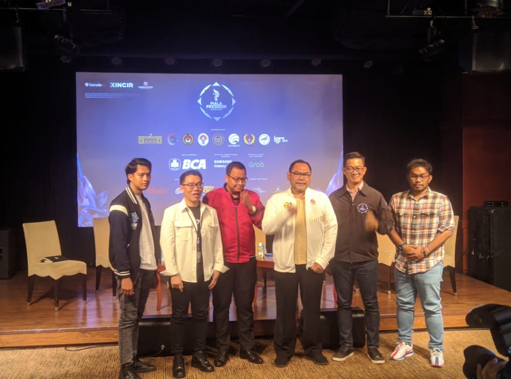  Road Map Jenjang Karier Atlet Esports Sebagai Lumbung Prestasi Nasional yang diadakan di The Club Djakarta Theater XXI pada Rabu (14/9)