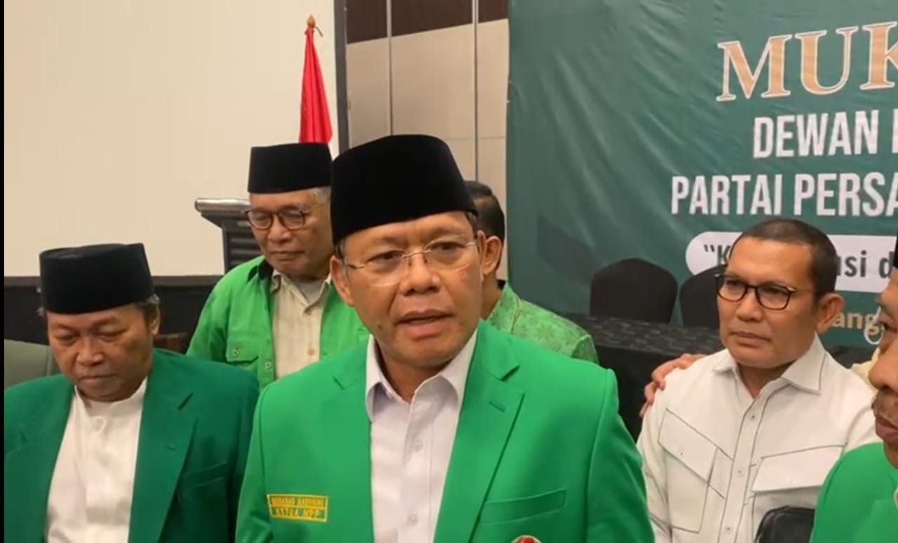 Muhammad Mardiono sebagai Pelaksana Tugas (Plt) Ketua Umum PPP.