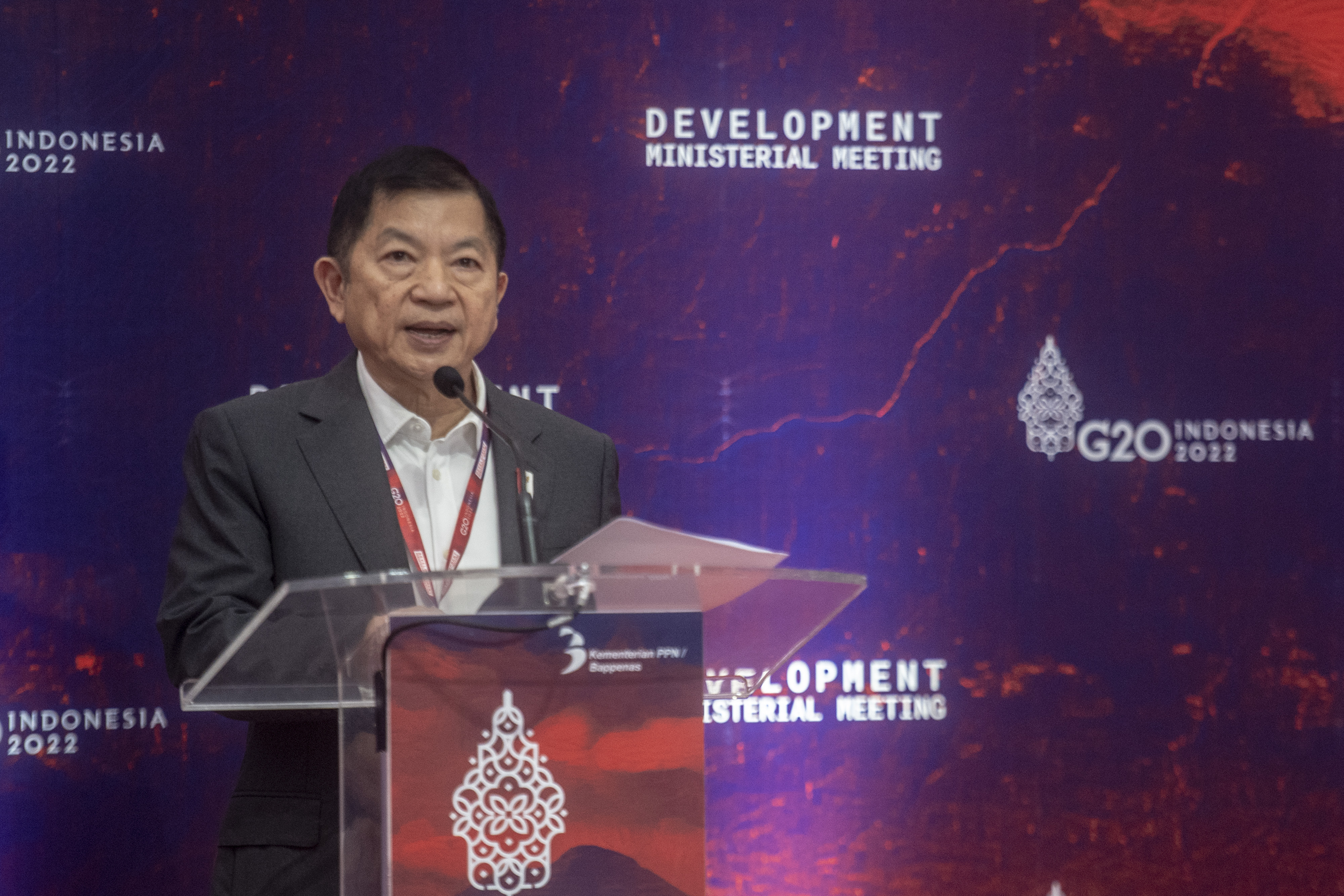 Menteri Perencanaan Pembangunan Nasional/Kepala Bappenas Suharso Monoarfa yang juga Ketua Umum PPP yang dilengserkan. 