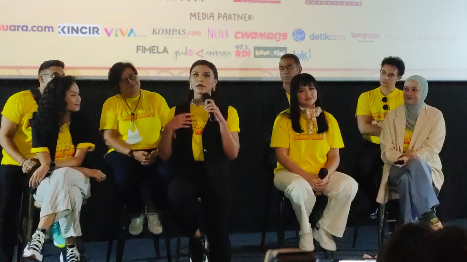 Konferensi pers film Gendut Siapa Takut?!